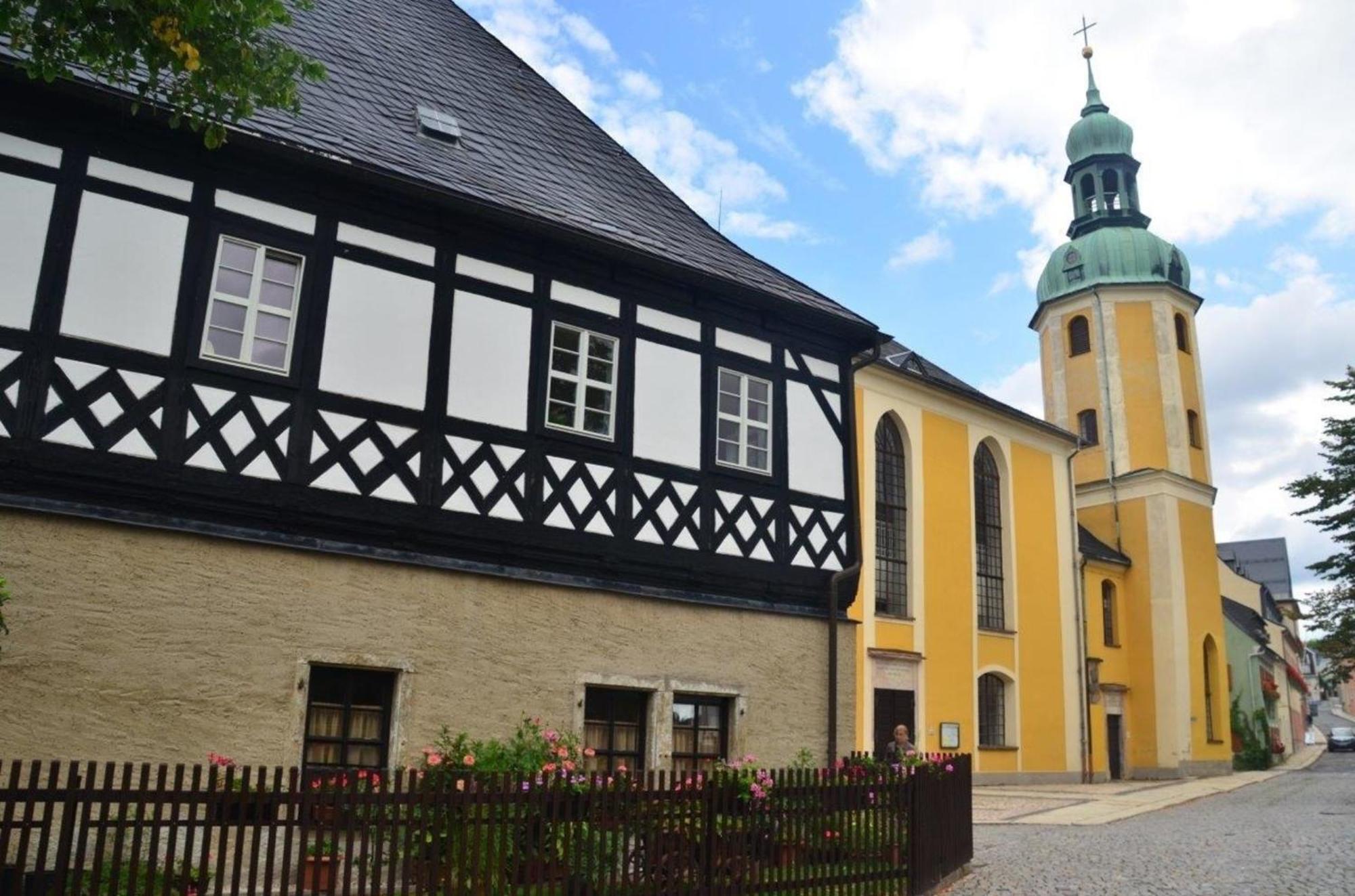 Ferienwohnung "Zum Schlosskeller" ヴォルケンシュタイン エクステリア 写真