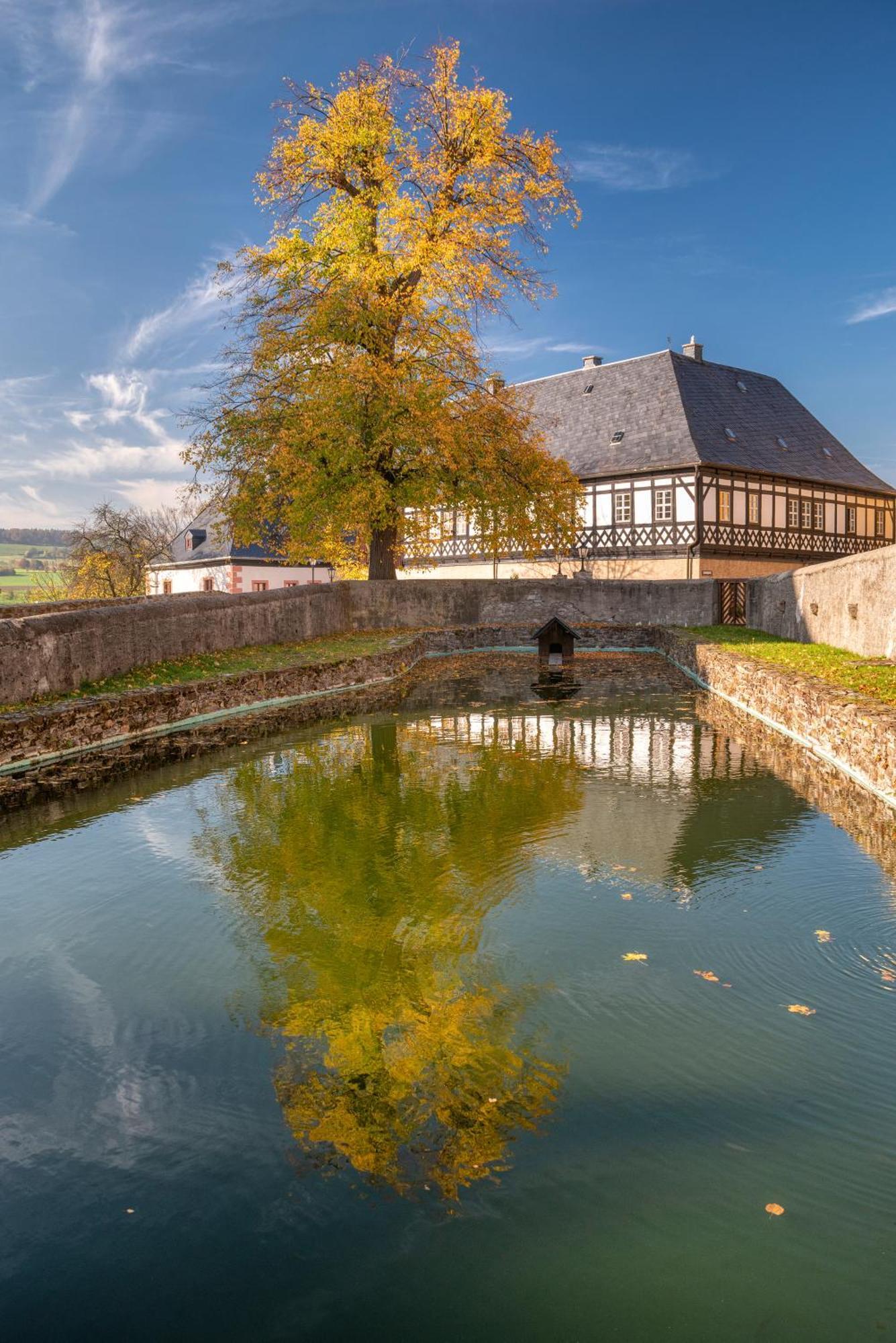 Ferienwohnung "Zum Schlosskeller" ヴォルケンシュタイン エクステリア 写真